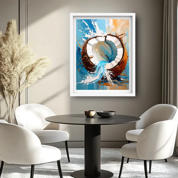 Modern Coconut Water - Wall Art Canvas