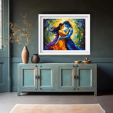 contemporary wall painting for home interior