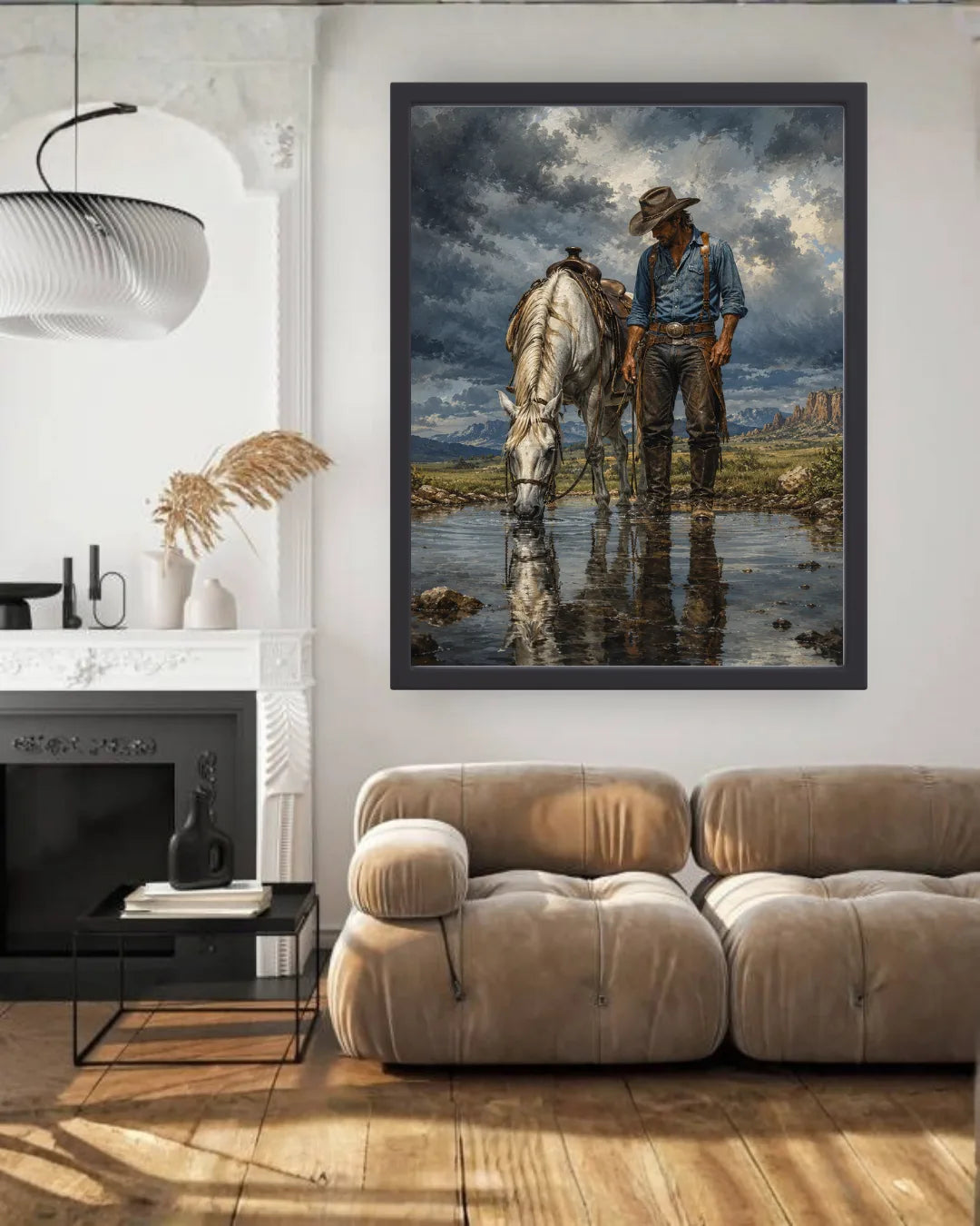 western love painting wall art elegant design