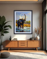 ELEPHANT CANVAS PAINITNGS FOR LIVING ROOM