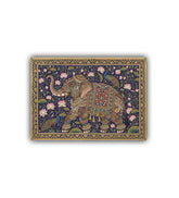 Ethnic Indian elephant wall art canvas painting
