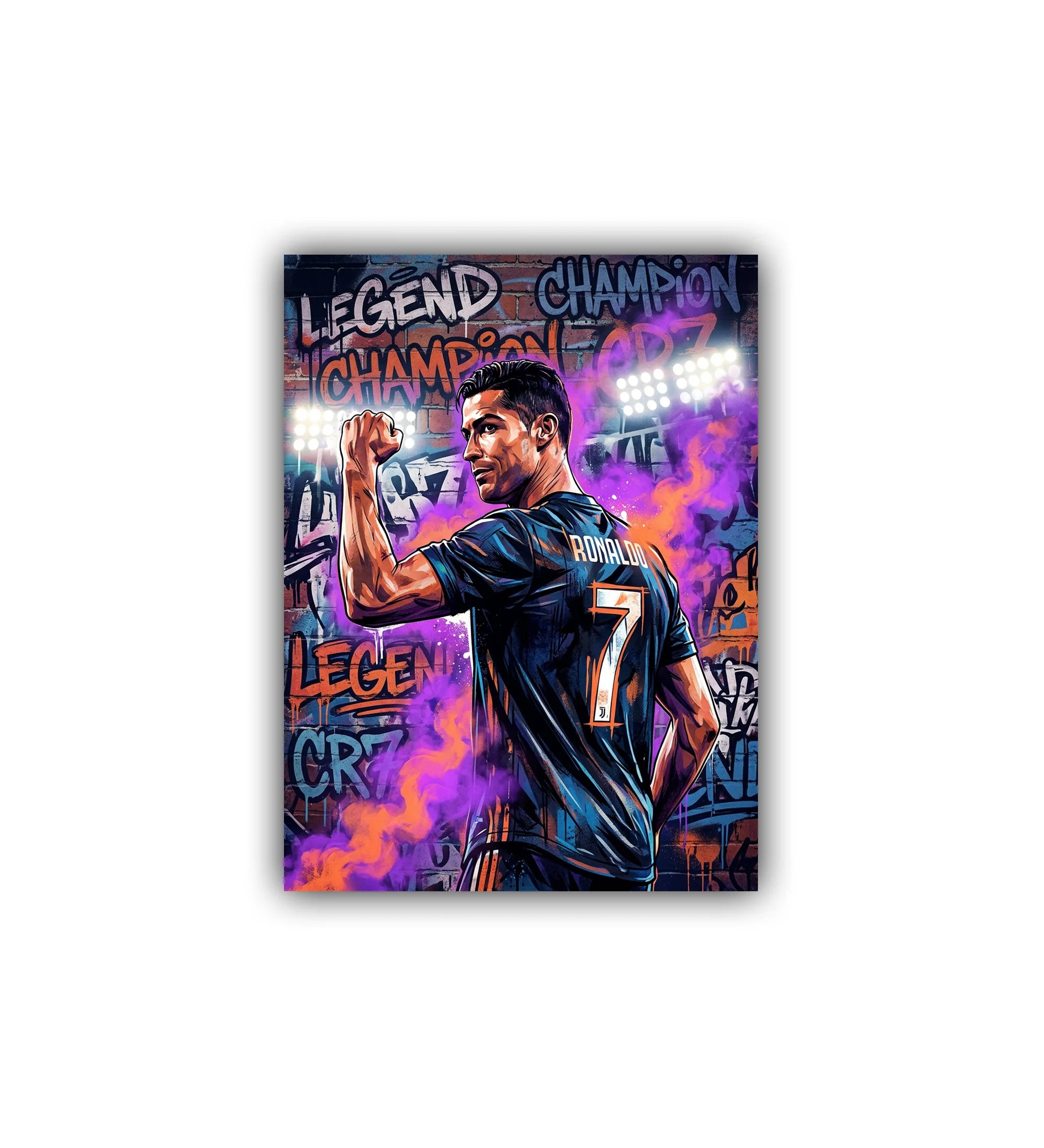 football pop art wall art canvas sports painting