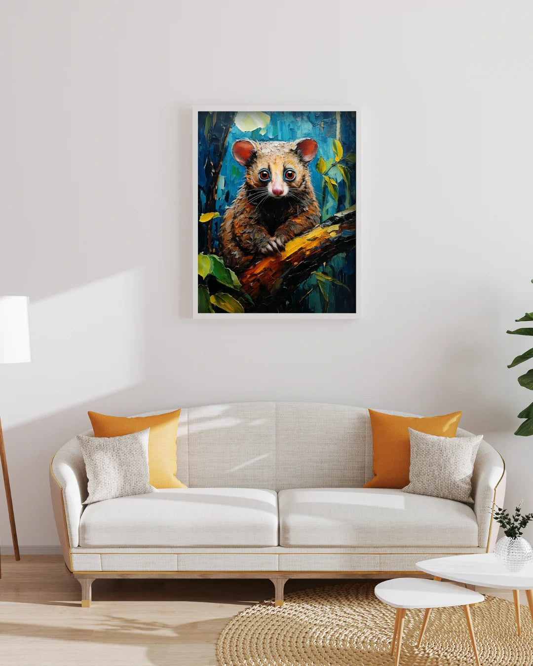 Enchanted Branch Dweller Wall Canvas Paintings