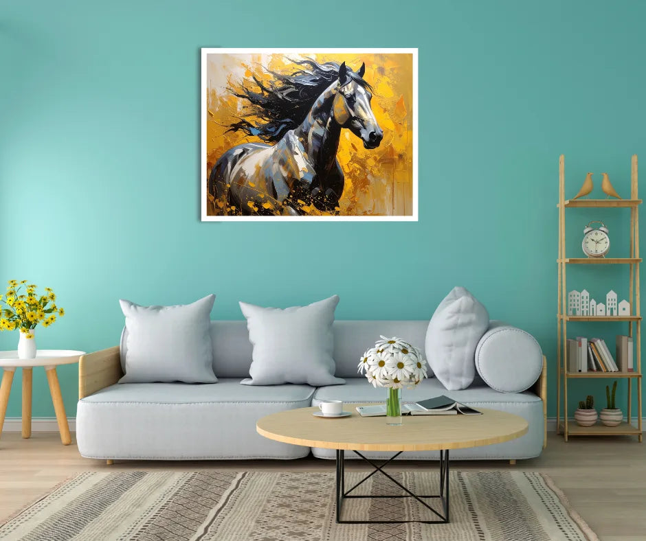 Wild Stallion Energy – Wall Art Canvas