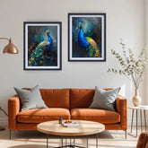 luxury bird wall art canvas for living room