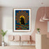 Mandala meditation wall art for peaceful and spiritual home decor
