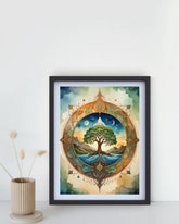 Mandala wall art for minimal home decor and peaceful interiors
