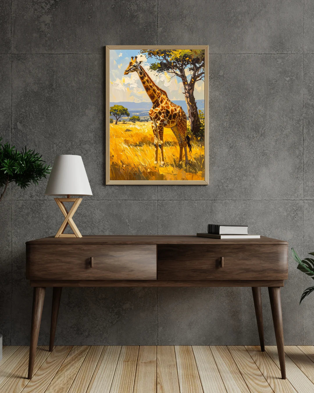 Wonders of the Wild Plains Wall Art Canvas Paintings
