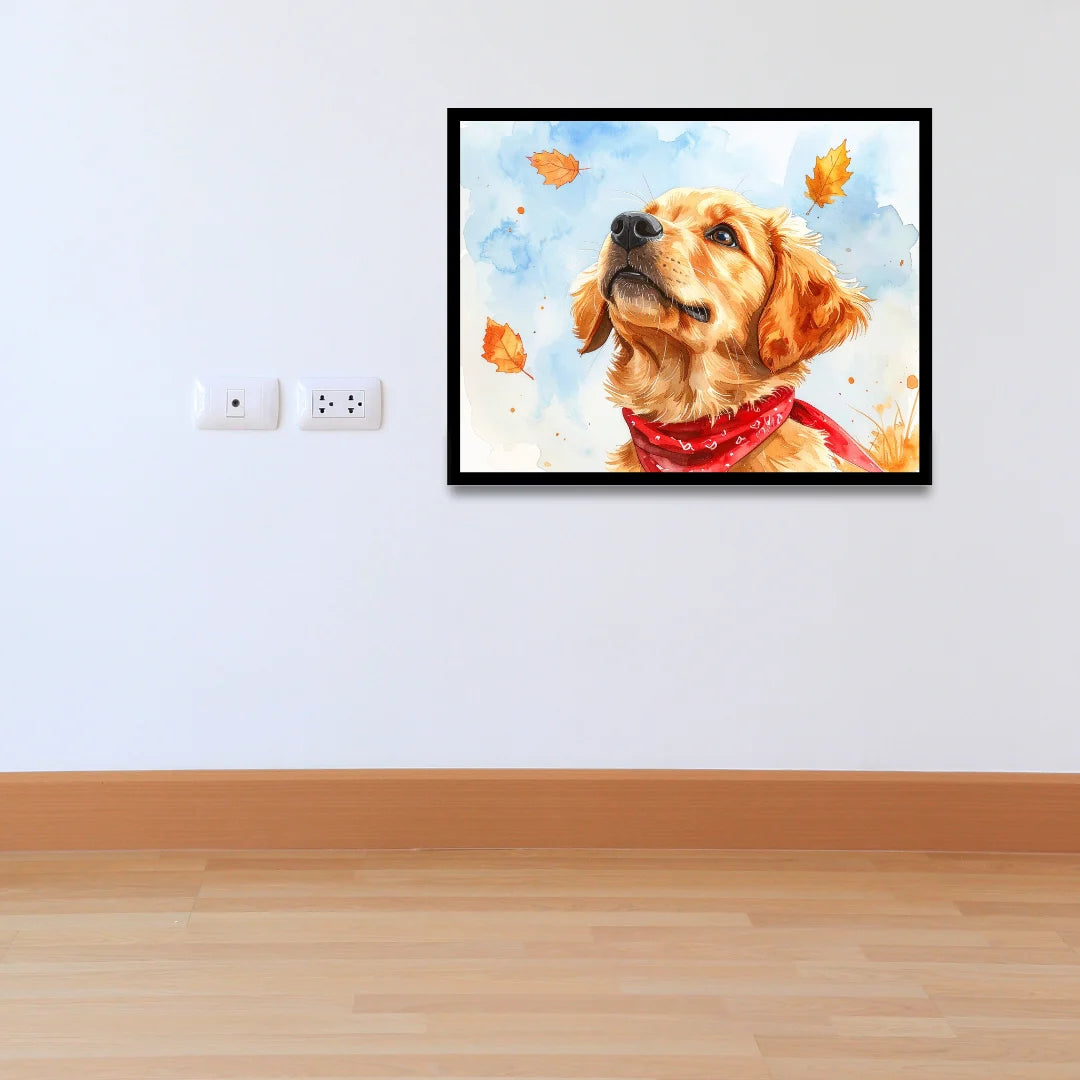 Golden Daydreams: Puppy Joy