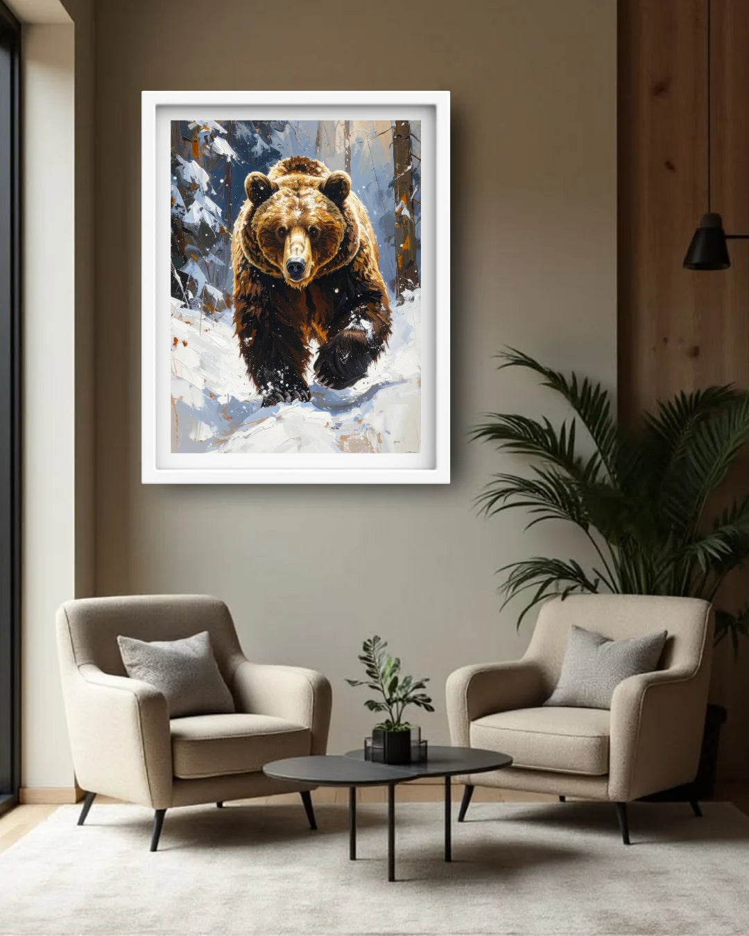 Winter Bear – Wall Art Canvas