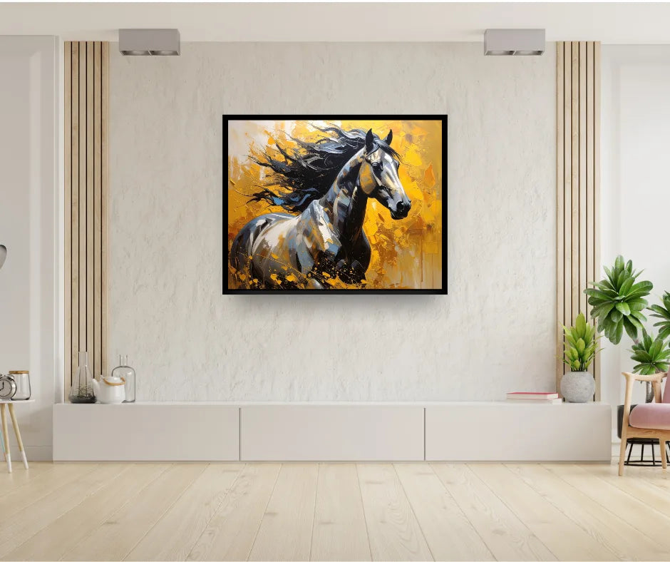 Wild Stallion Energy – Wall Art Canvas