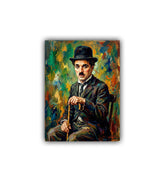 close-up of vintage gentleman portrait wall art canvas