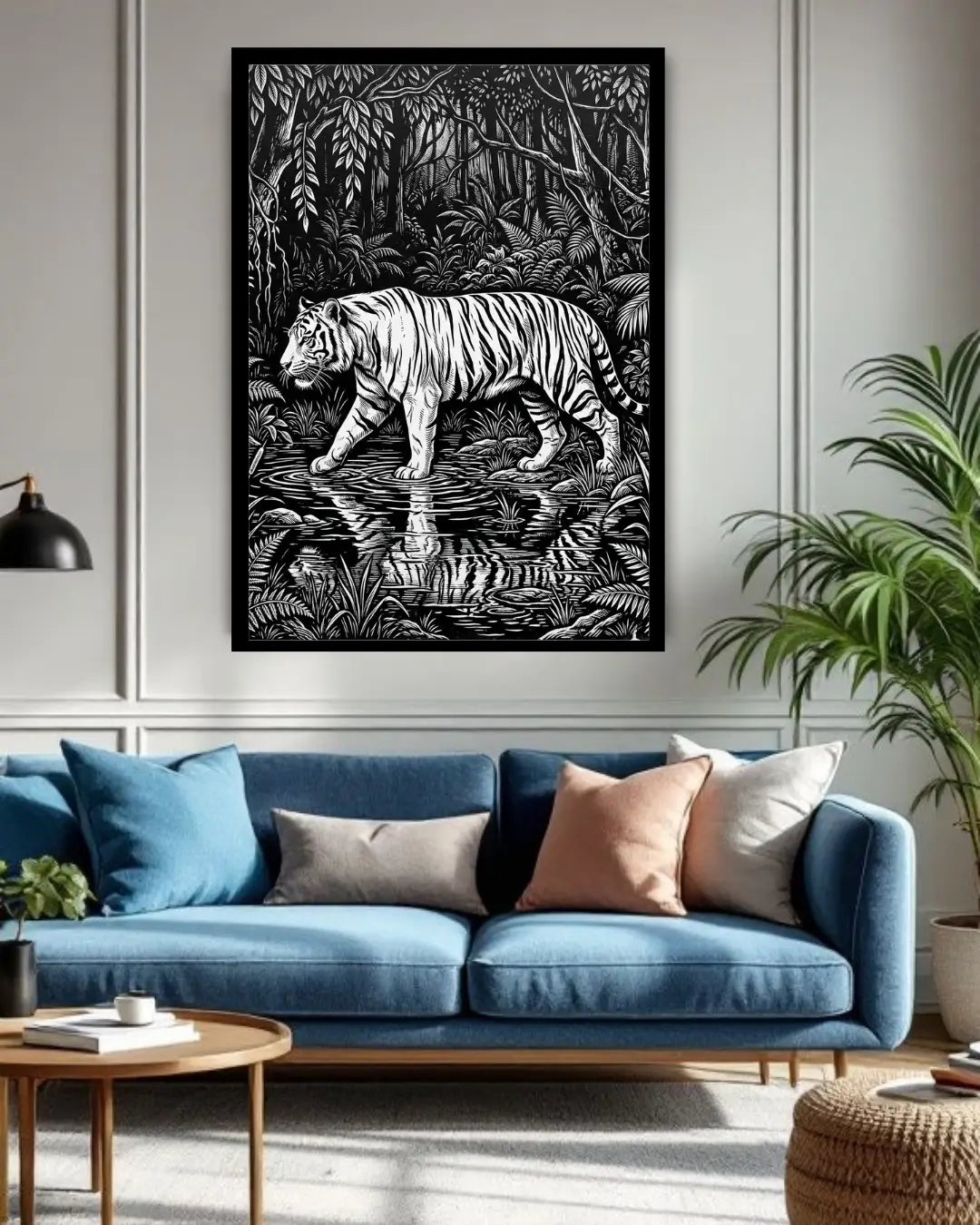 wildlife wall art canvas modern home decor