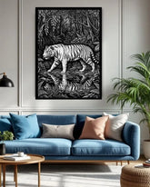 wildlife wall art canvas modern home decor