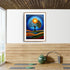 Tree of life mandala canvas wall art for yoga and meditation room decor
