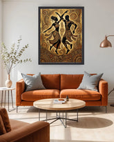 traditional dance painting wall art modern decor