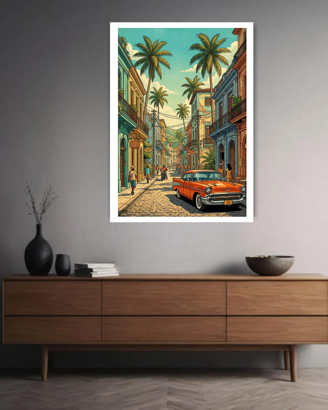 travel-inspired wall art modern home decor