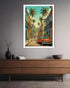 travel-inspired wall art modern home decor