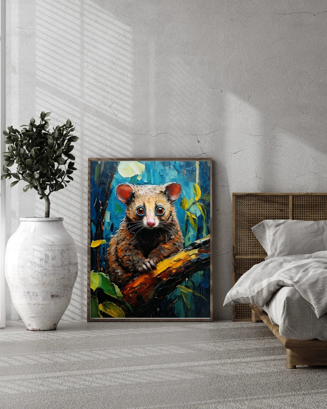 Enchanted Branch Dweller Wall Canvas Paintings