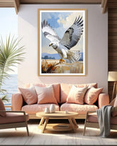 bird wall art canvas modern home decor