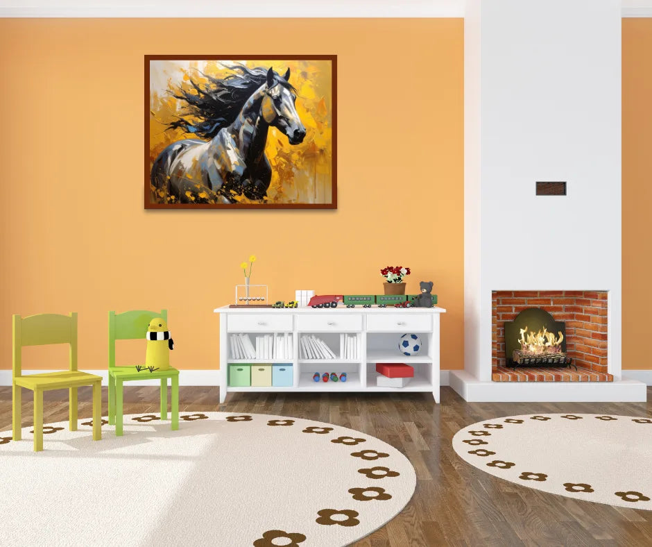 Wild Stallion Energy – Wall Art Canvas